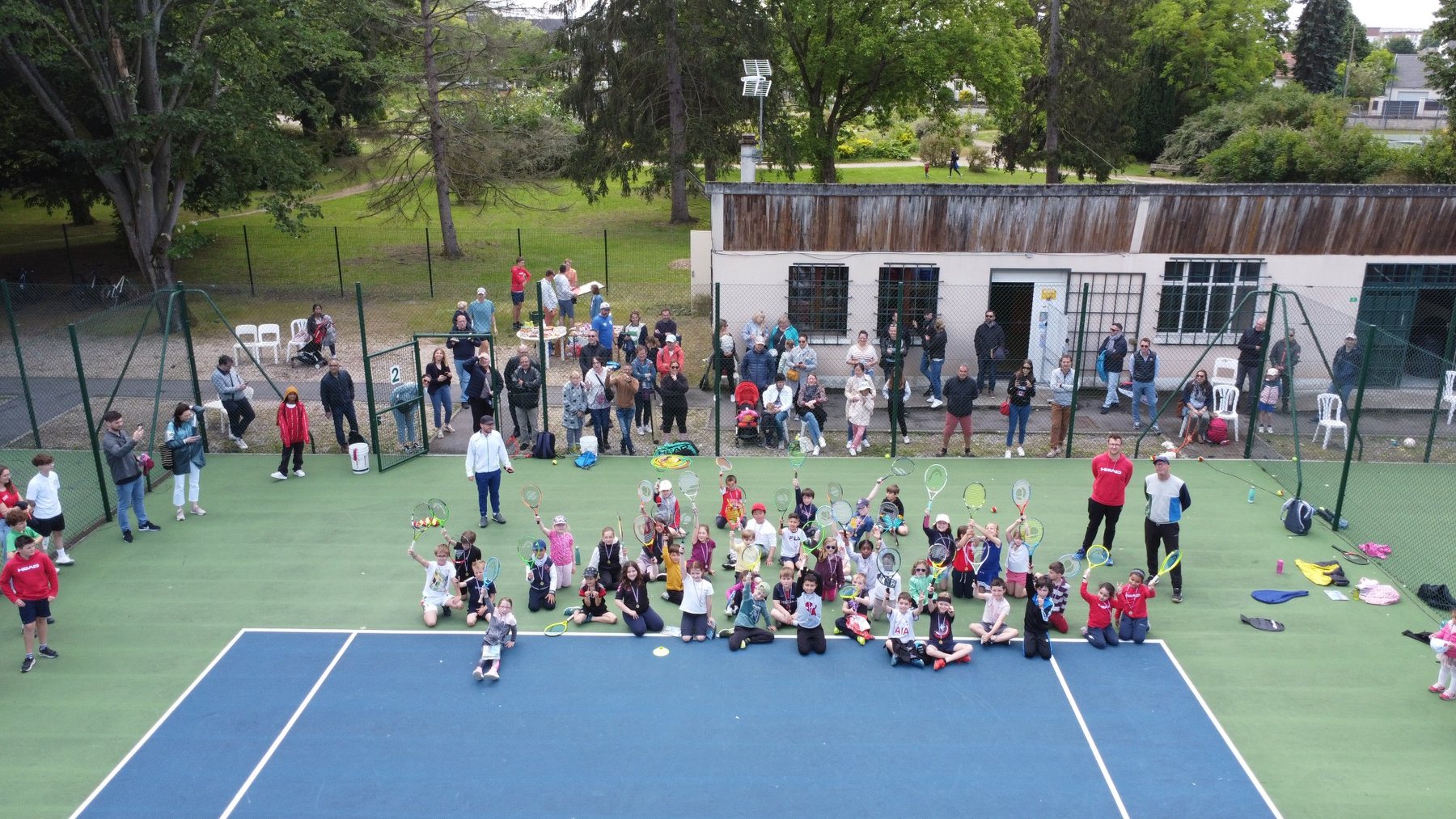 Tennis Club de Soissons au parc Saint-Crépin